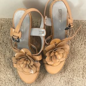 Vera Wang Penny Wedge Sandals